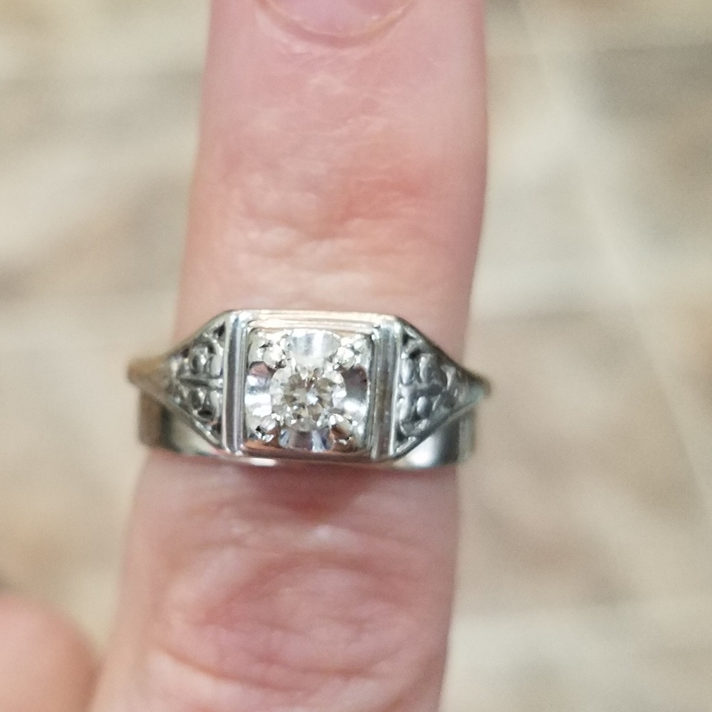 18 year old Zales wedding set